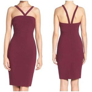 Likely Bridgeport Solid Dress In Plum